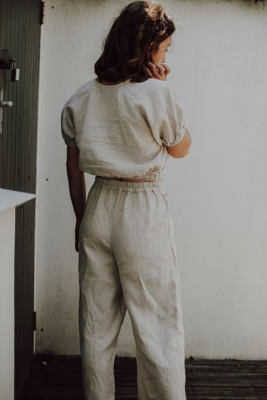 Juniper Linen Trousers - hōm