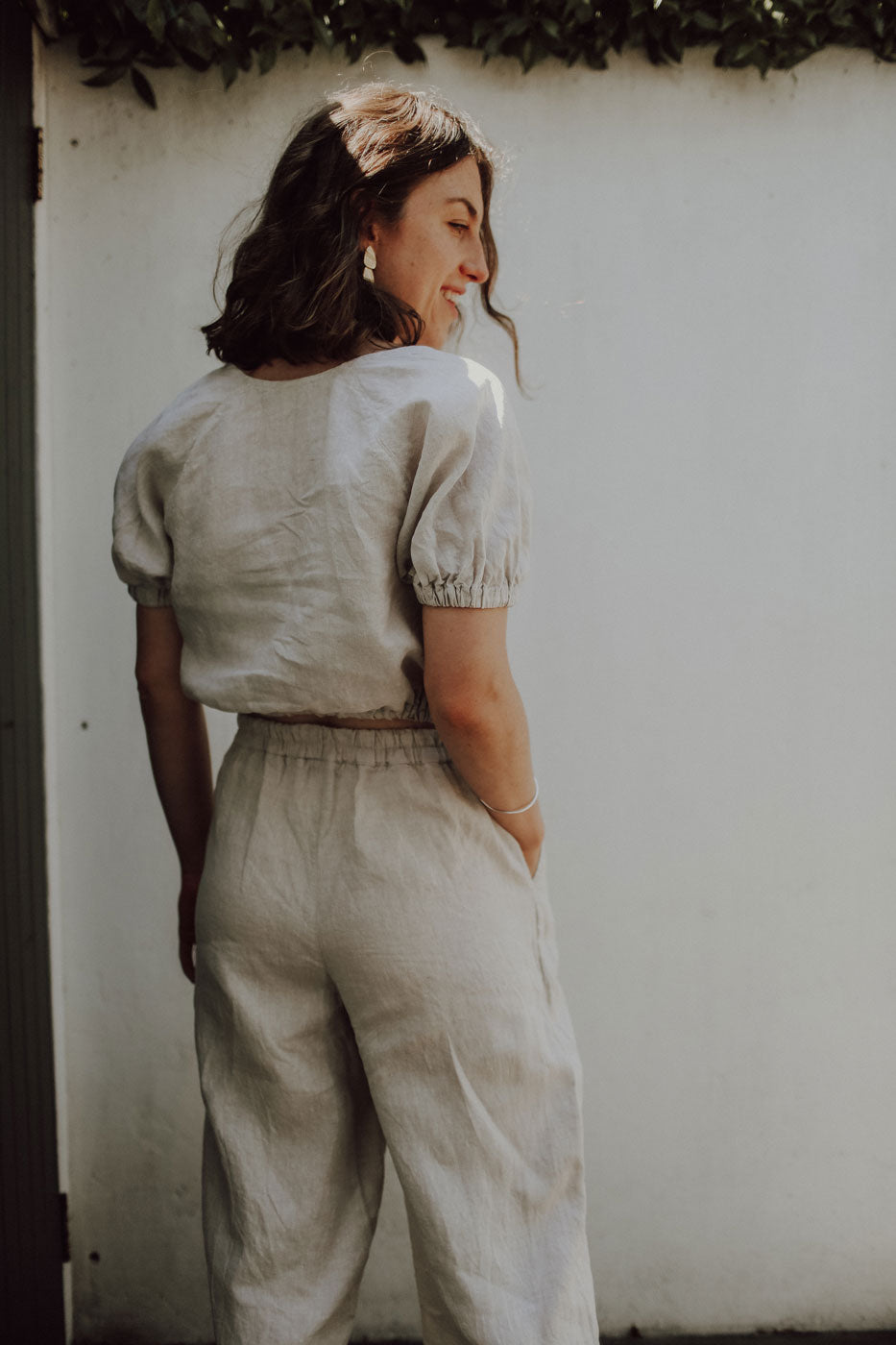 Juniper Linen Top - hōm