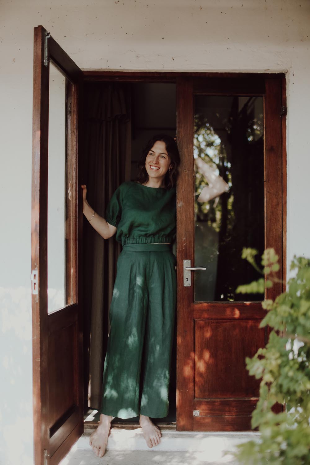 Juniper Linen Trousers - hōm