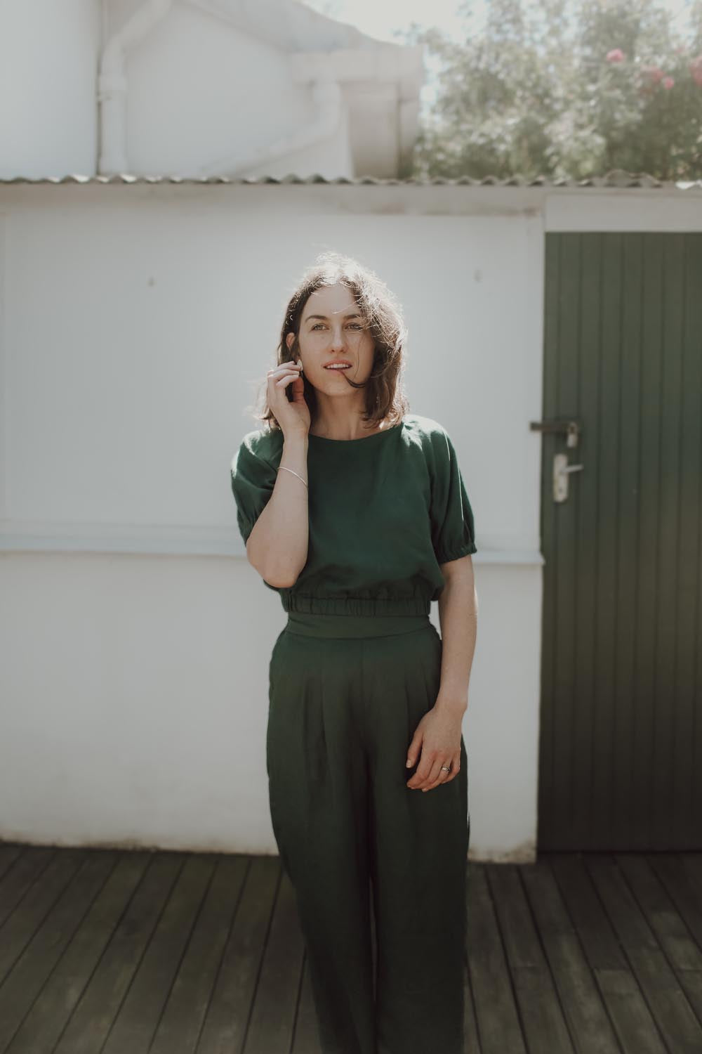 Juniper Linen Top - hōm